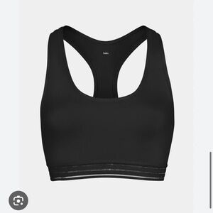 Knix XL Luxe Modal Pullover Lounge Bra Black NWOT